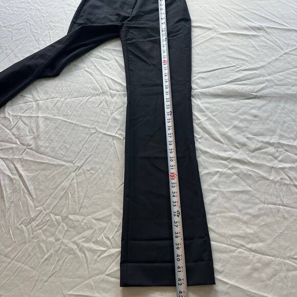 J.Crew Black, Light Wool, Flared, Work Pants- 0 - Picture 11 of 11